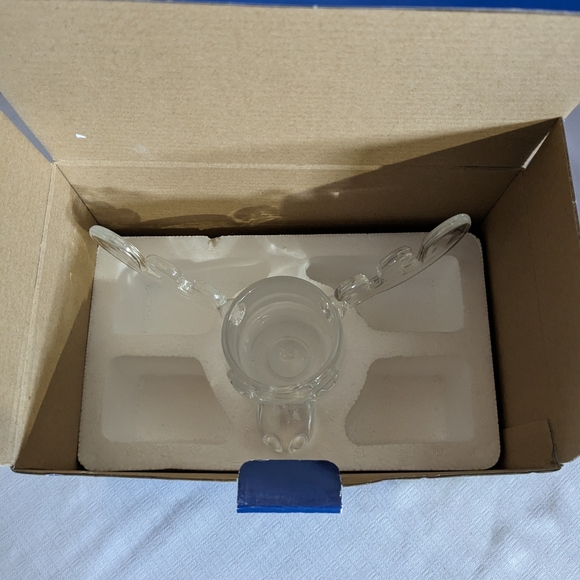 National Lampoon's Moose Mug Christmas vacation Clark Griswold clear glass - Picture 5 of 9